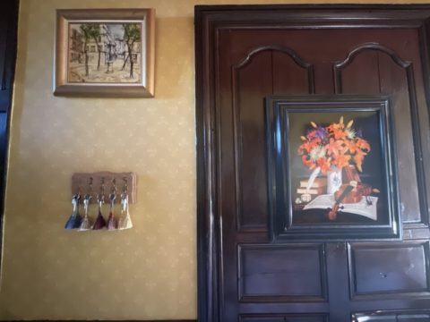 clefs des chambres